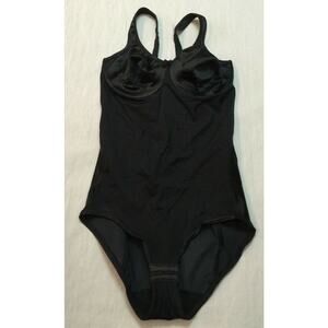 FLEXEES WOMENS BODYSUIT UNDERWIRE BRA SIZE 34D STYLE 5756